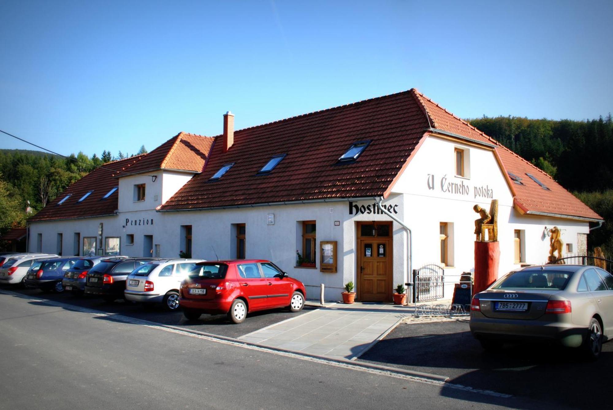 Penzion U Cerneho Potoka Nová Lhota Exterior foto
