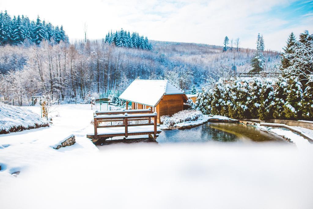 Penzion U Cerneho Potoka Nová Lhota Exterior foto